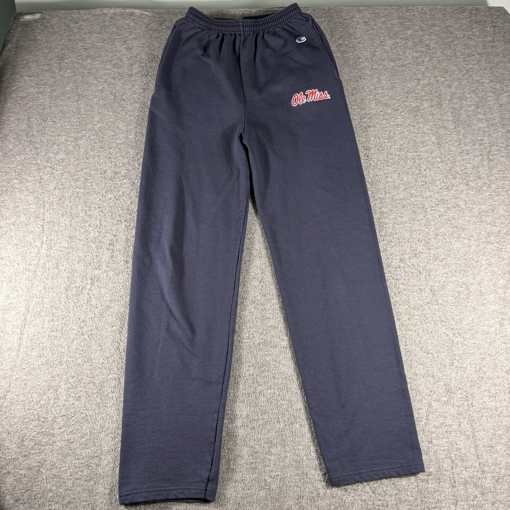 Ole Miss Rebels Champion Sweatpants Size Small Football Lounge Athleisure
